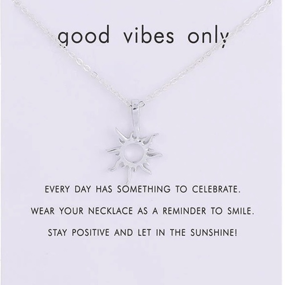 Good Vibes Only Necklace